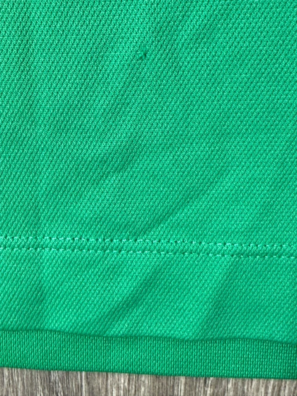 Nike Golf Green Polo & Navy/Green Stripe Polo Set Short Sleeve XL Dri Fit - Picture 4 of 11